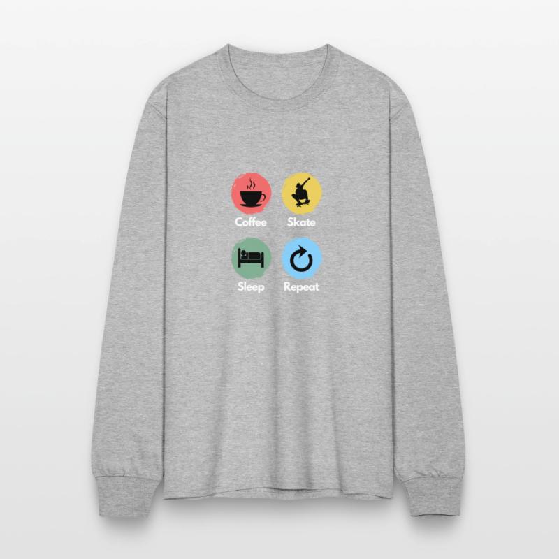 Coffee, skate, sleep, repeat