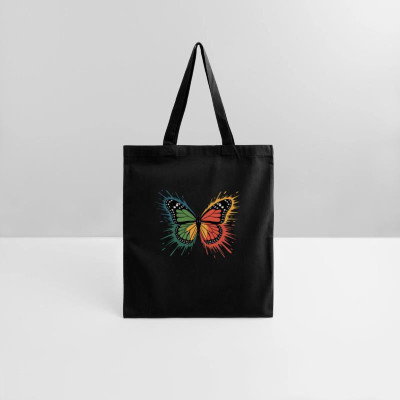 Colorful Butterfly With Color Explosion