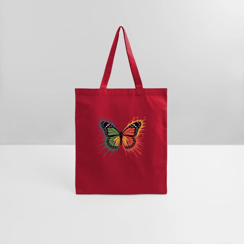 Colorful Butterfly With Color Explosion