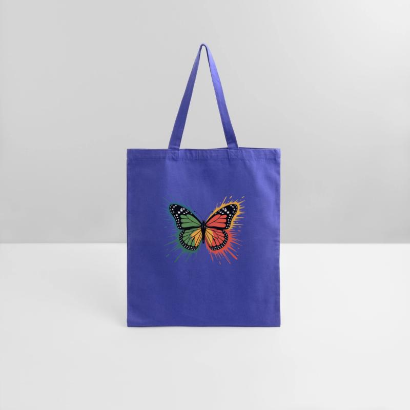 Colorful Butterfly With Color Explosion