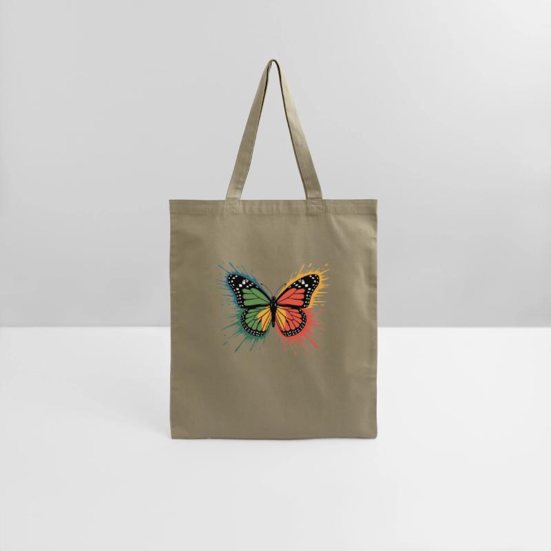 Colorful Butterfly With Color Explosion