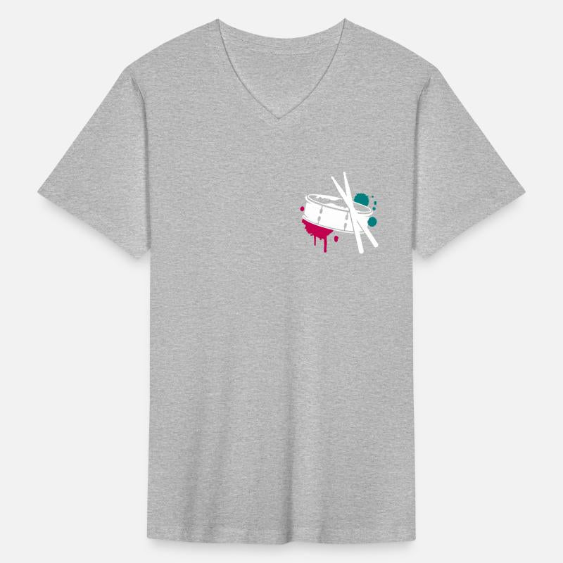 colorful drum graffiti with drumsticks