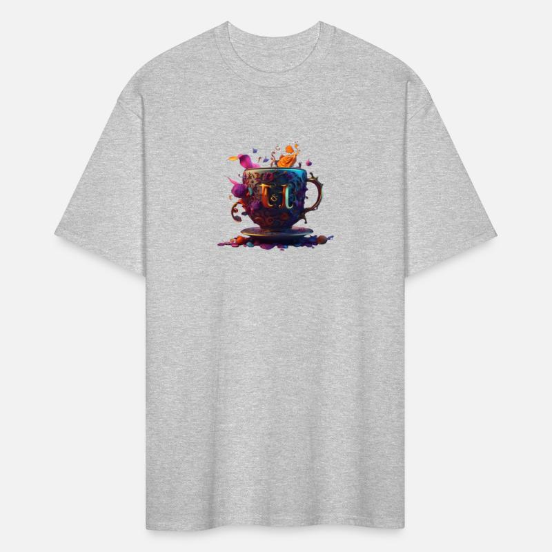 colourful cup of tea