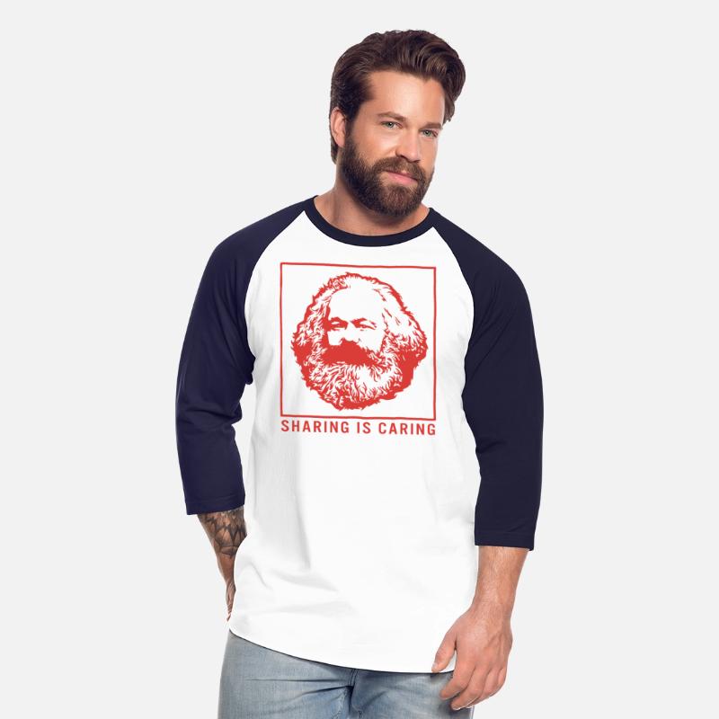Communism Shirt, Sharing Is Caring Karl Marx