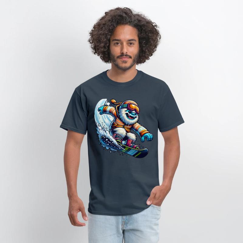 Cool Snowboarding Yeti Adventure