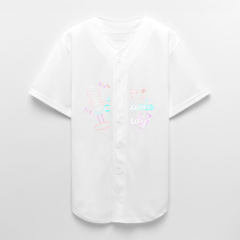 Crazy Karaoke Lady Singing Singer