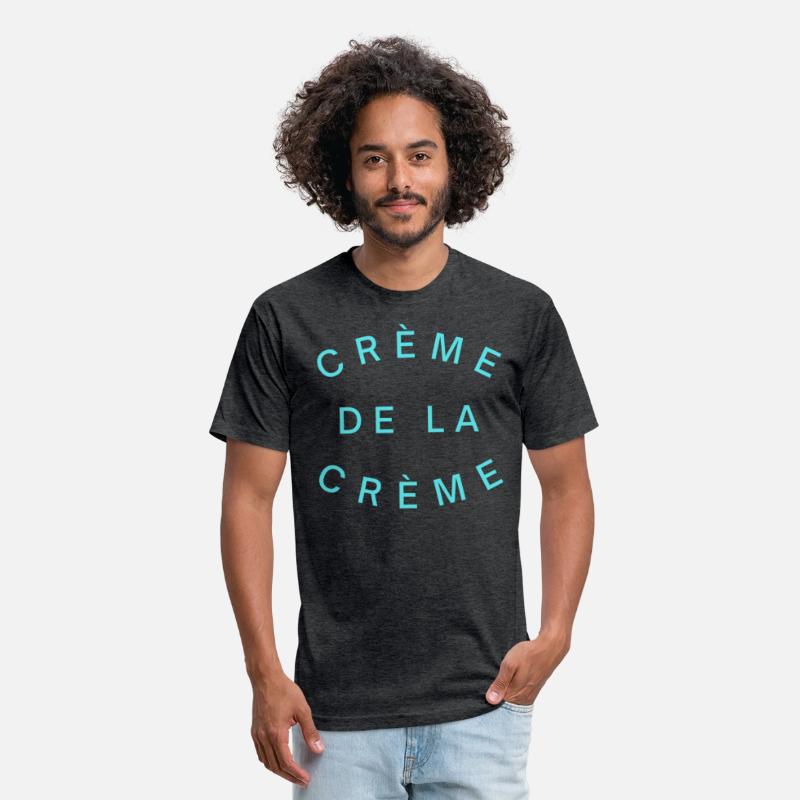 Crème De La Crème (Turquoise Blue letters version)