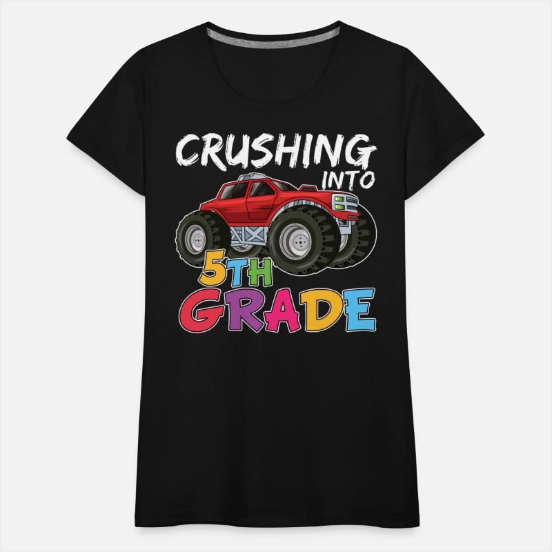 Crushing Into 5th Grade Monster Truck