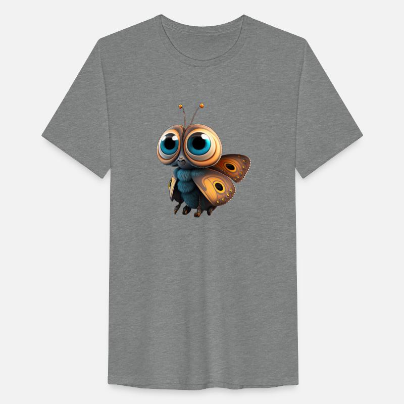 Cute butterfly cartoon character