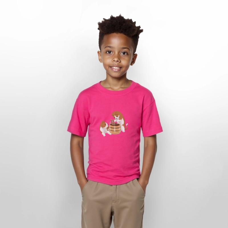 Cute Cats and Dessert Illustration