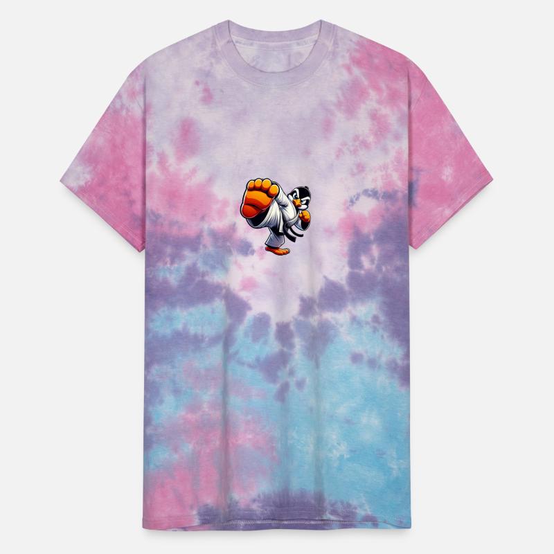 Cute Penguin Martial Arts Cartoon