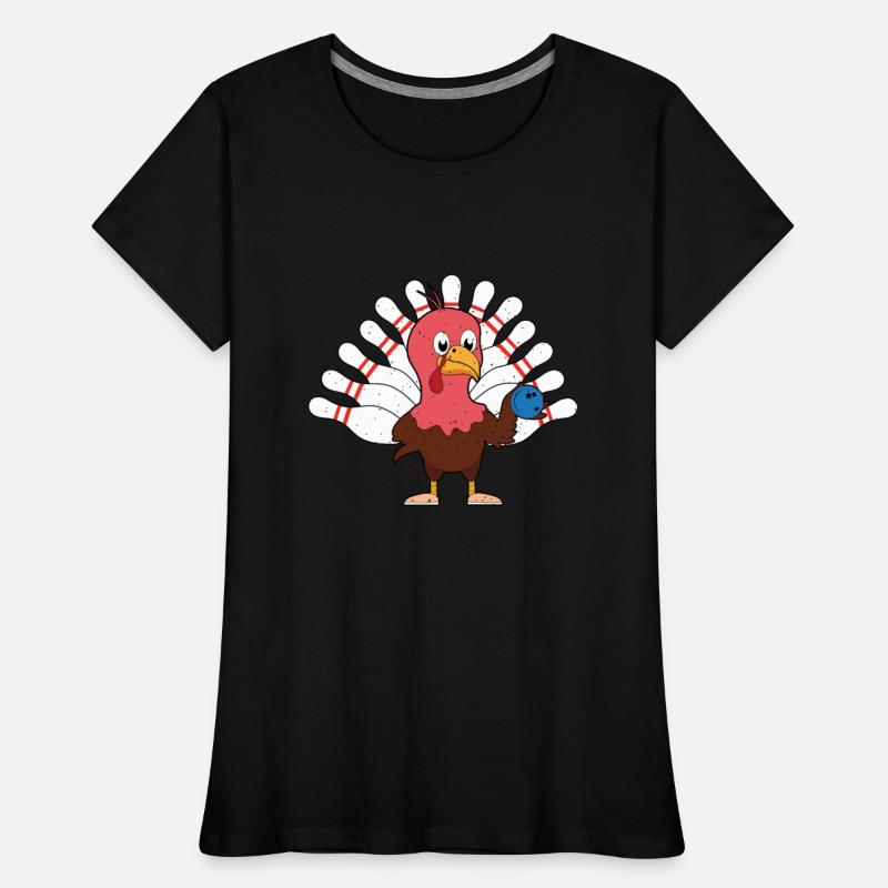 Cute Turkey Thanksgiving Turkey Bowling
