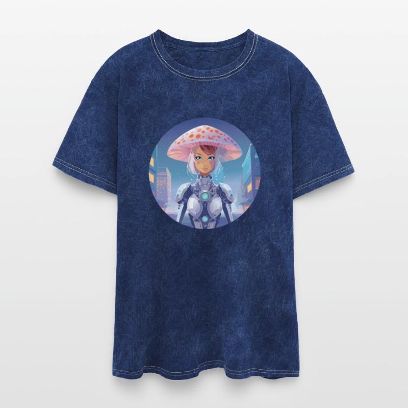 Cyberpunk Mushroom Warrior