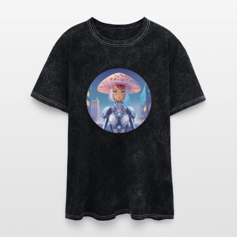 Cyberpunk Mushroom Warrior