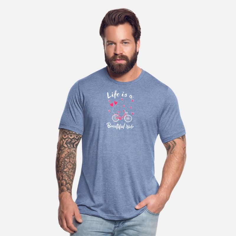Cycling Life Is A Beautiful Ride Bicycle V Neck