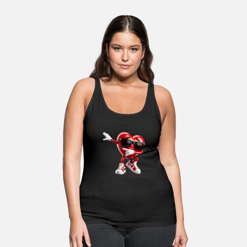 dabbing heart valentine post dance