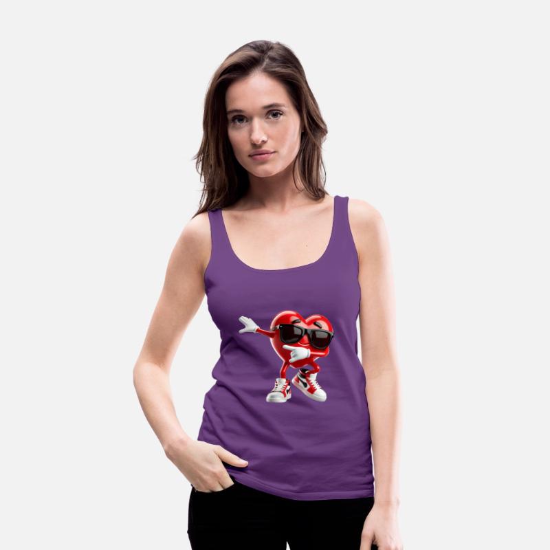 dabbing heart valentine post dance