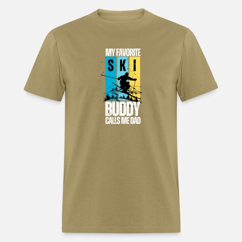 Dad Skiing-My Favorite Ski Buddy calls me Dad