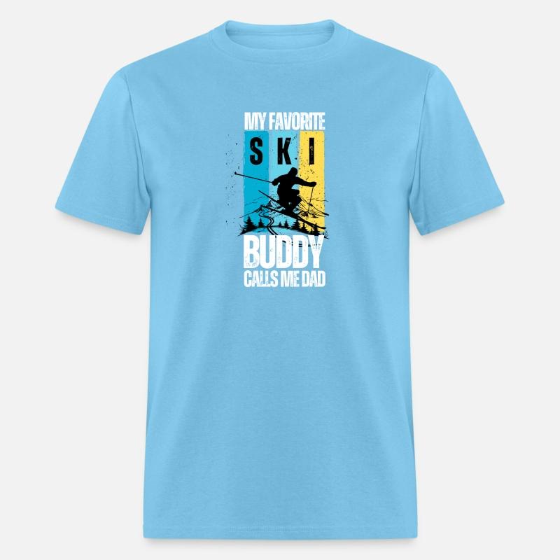 Dad Skiing-My Favorite Ski Buddy calls me Dad