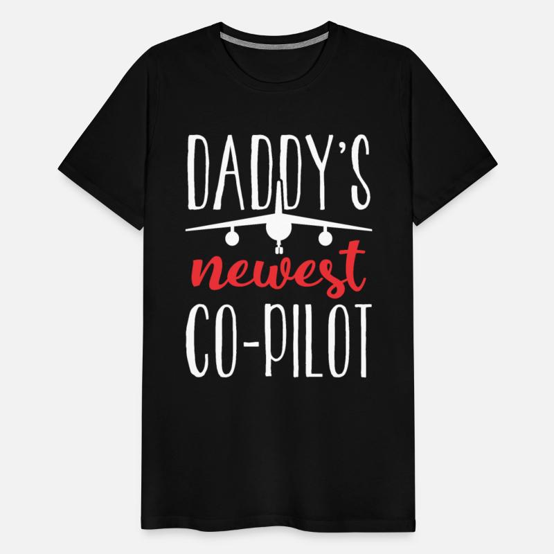 Daddy's Newest Co-Pilot Jet Aircraft Airplane