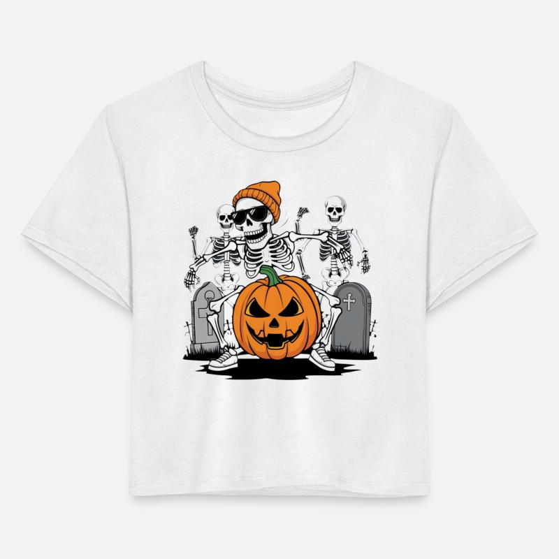 Dancing Skeleton Pumpkin ,halloween
