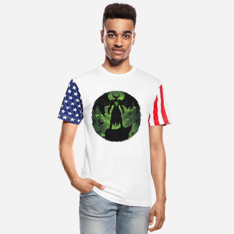 Dark Wing Warriors In Green Fantasy Scene