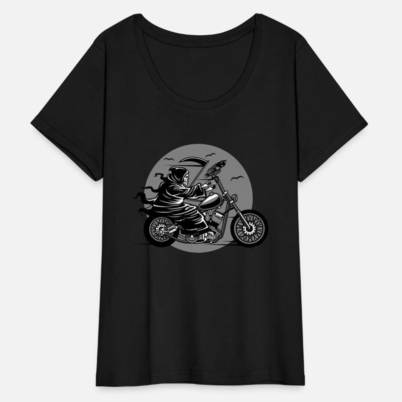 Death Motorcycle Death Grim Reaper Crow Gift Idea