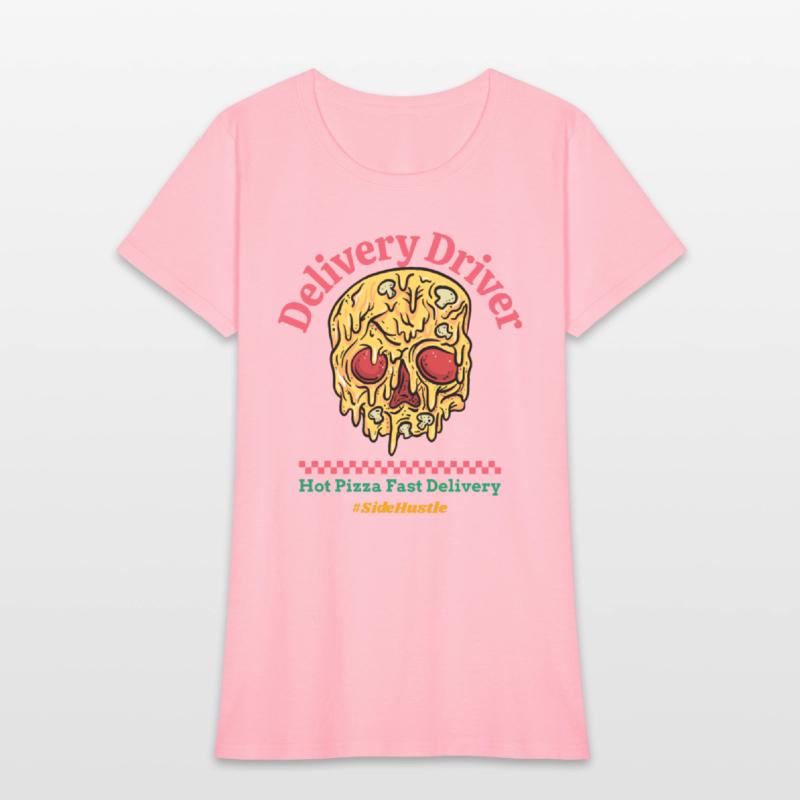 Delivery Driver Hot Pizza Fast Delivery Side Hustl