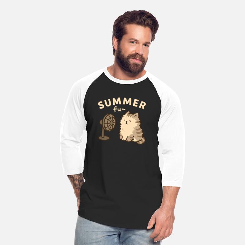 Design me a cat in hot weather