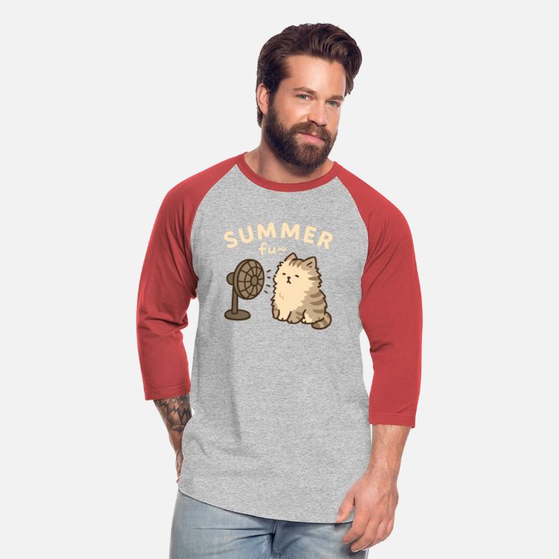 Design me a cat in hot weather