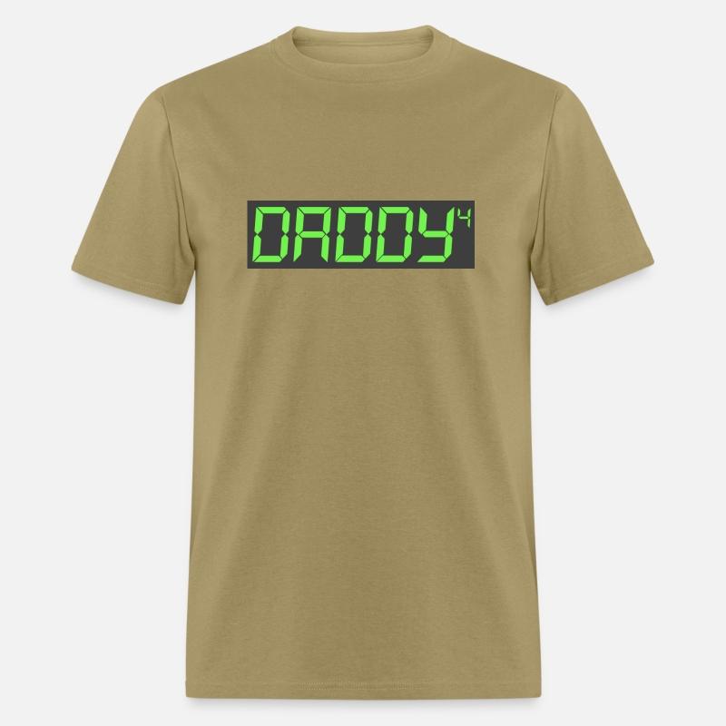 Digital dad father gift for dad men’s T-shirt