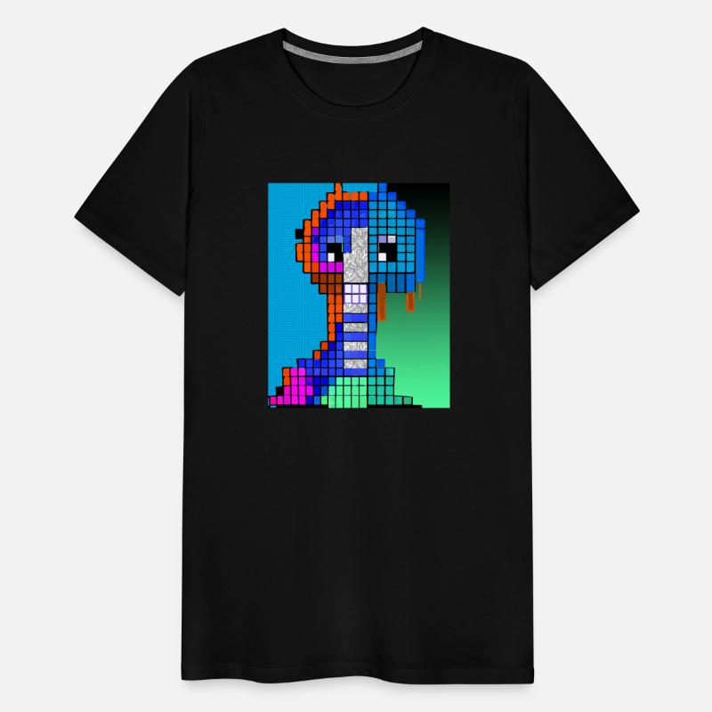 digital monster pixelart