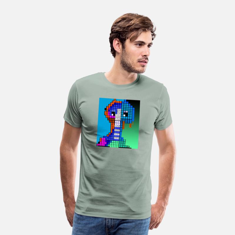 digital monster pixelart