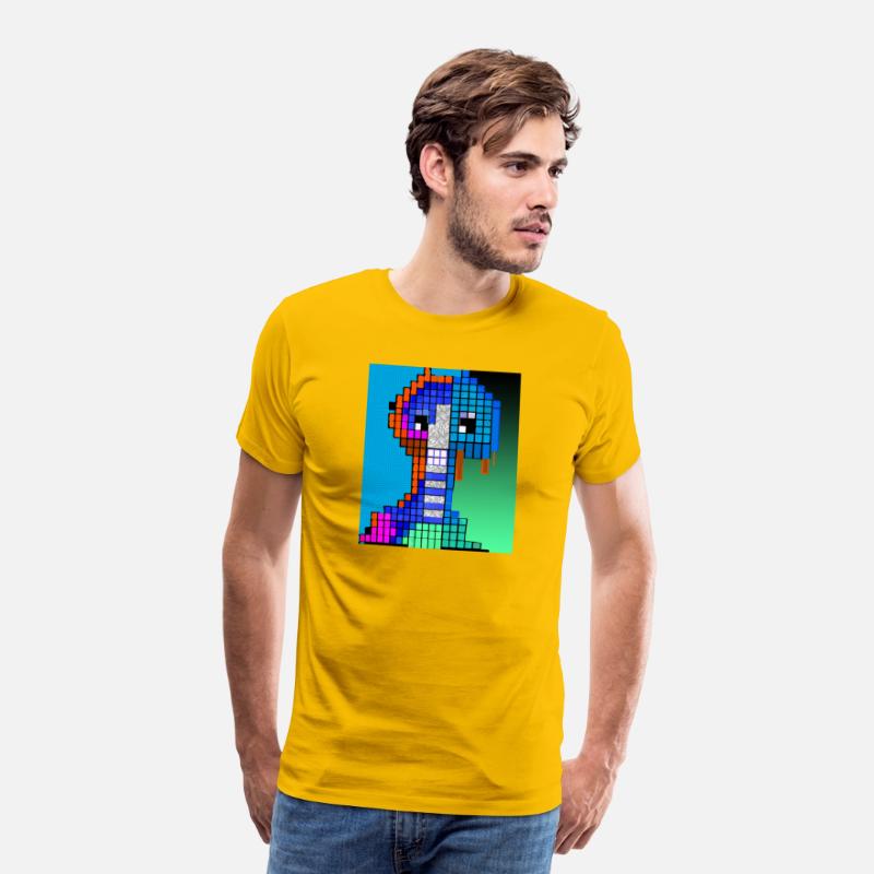 digital monster pixelart