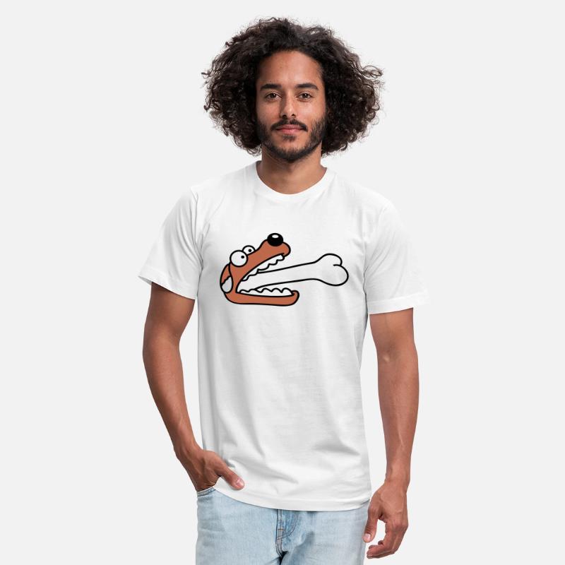 Dog Greedy Hungry Eats Too Big Bone Swallowed Fun