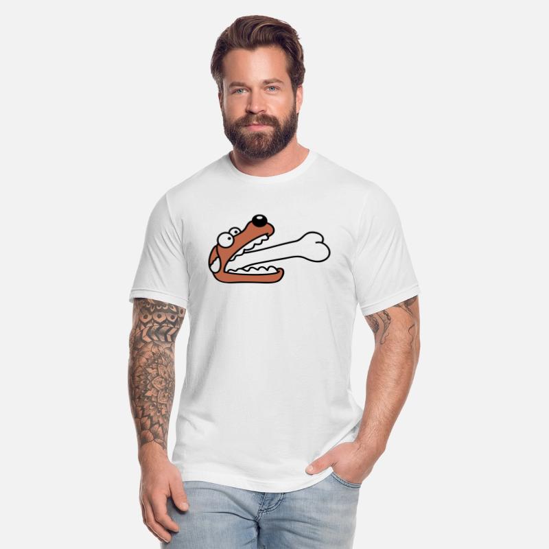 Dog Greedy Hungry Eats Too Big Bone Swallowed Fun