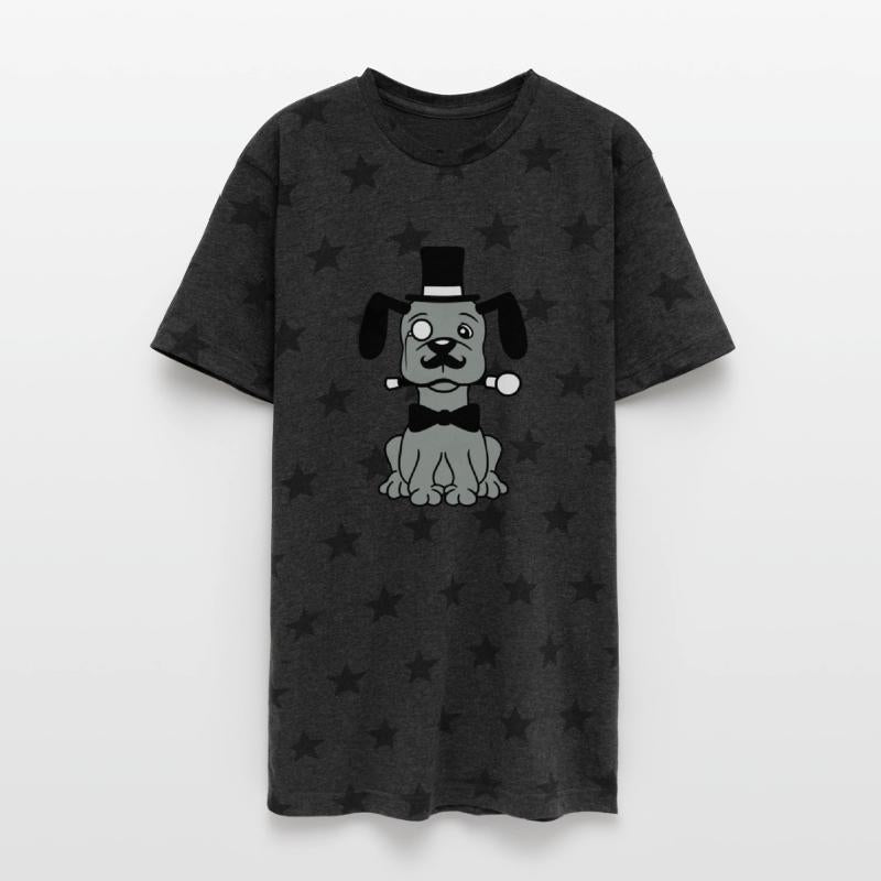 Dog Mr. Sir Top Hat Monocle Glasses Rich Gentleman