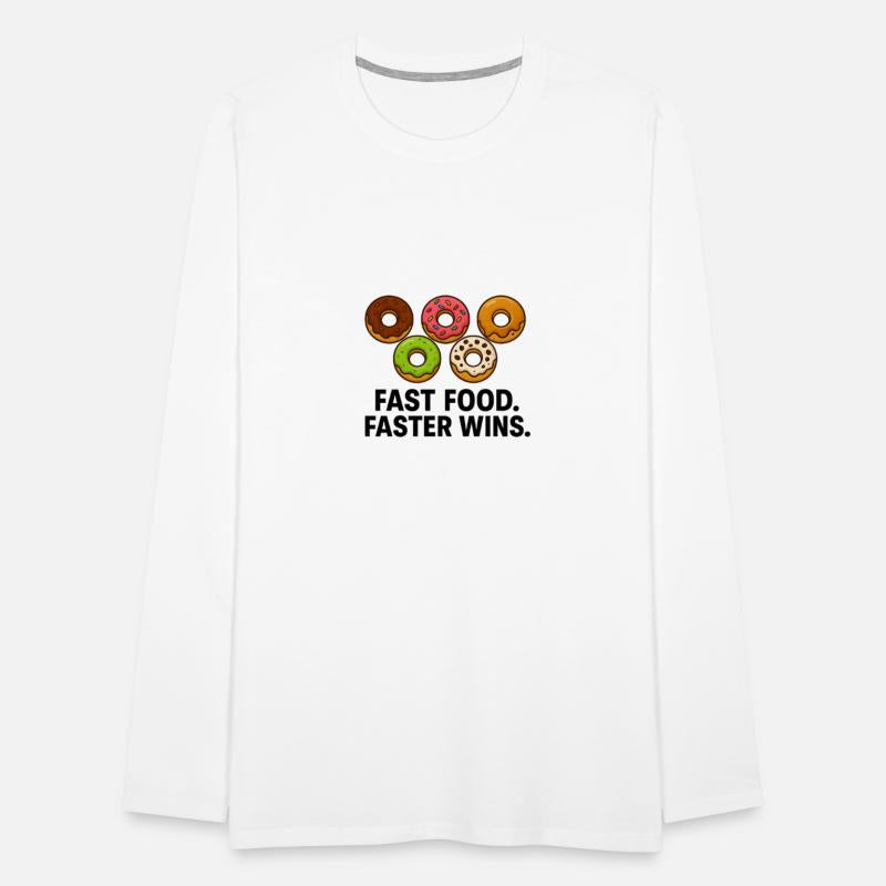 Donuts Champions – Funny Fast Food Design