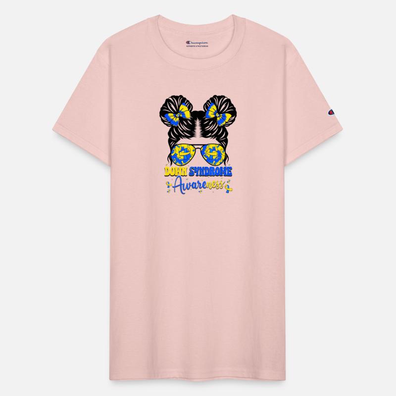 Down Syndrome Awareness Blue Yellow Ribbon