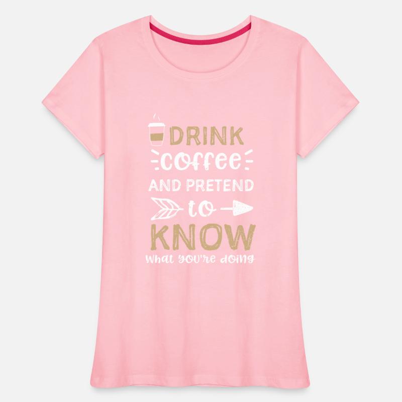 Drink coffee and pretend to know...