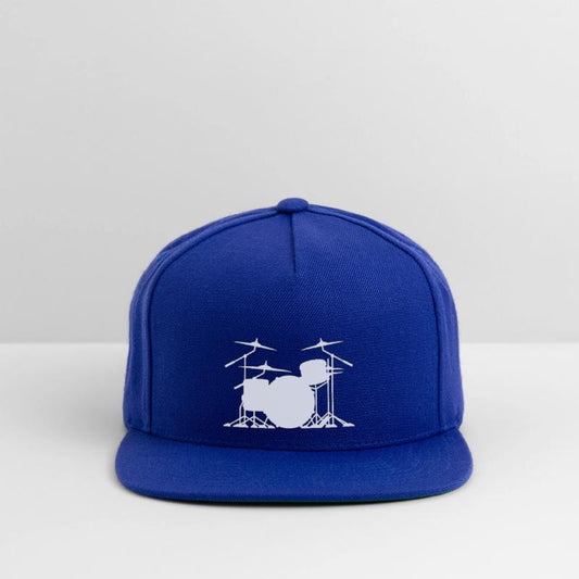 Drum set silhouette illustration