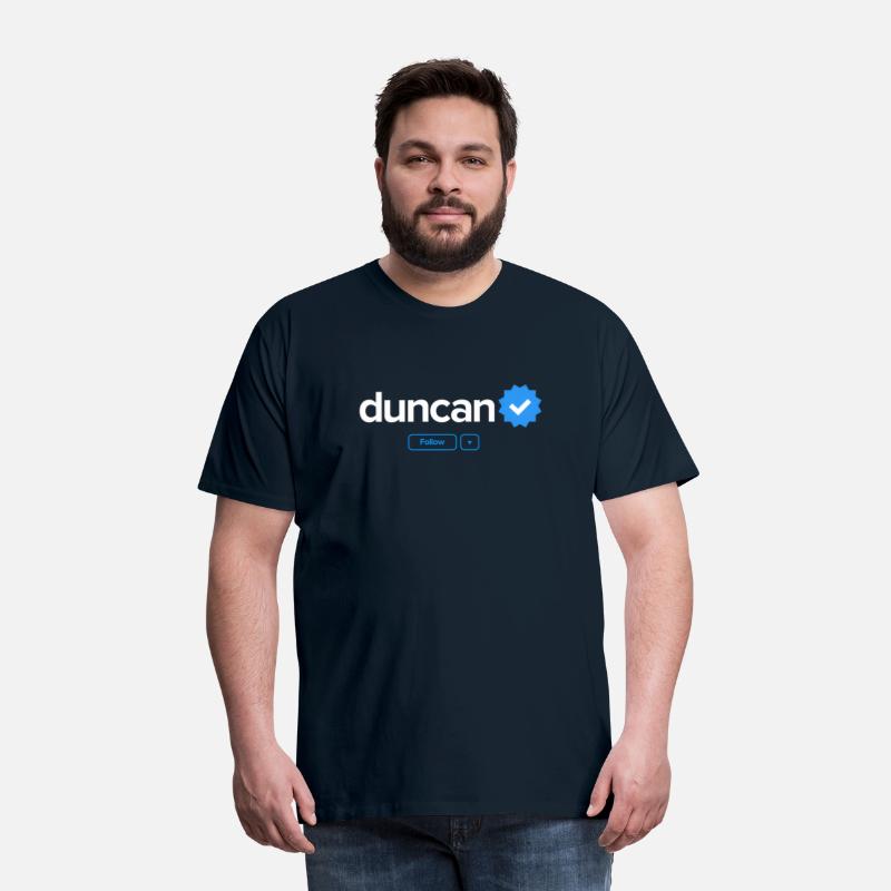 Duncan First Name Verified Badge Social Media Dunc