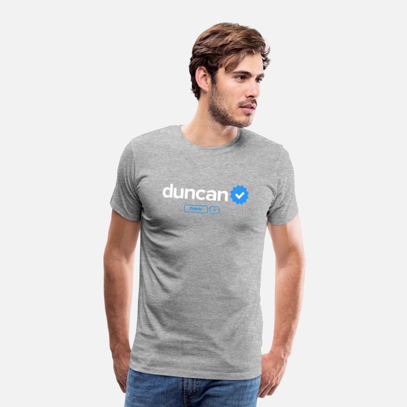 Duncan First Name Verified Badge Social Media Dunc