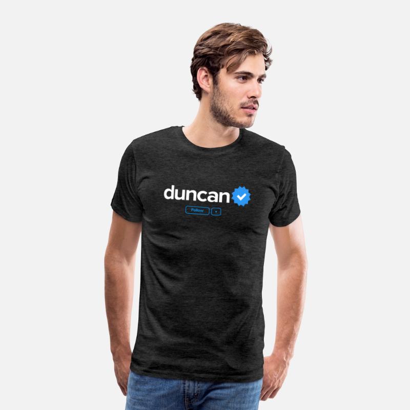 Duncan First Name Verified Badge Social Media Dunc