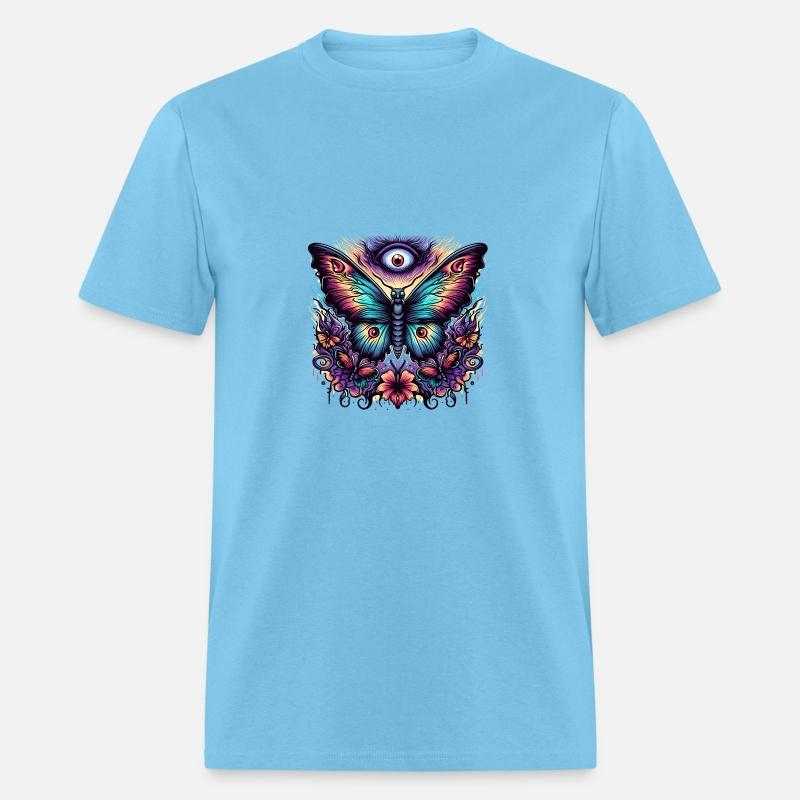 Early Butterfly With Skull