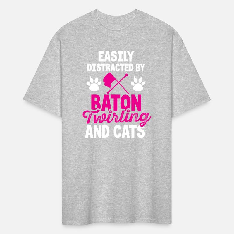 Easily Distracted By Baton Twirling and Cats Baton