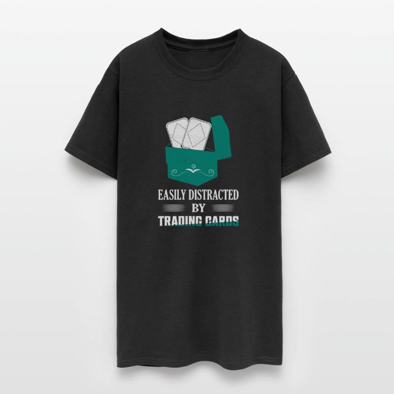 Easily Distracted By Trading Cards Card Collector