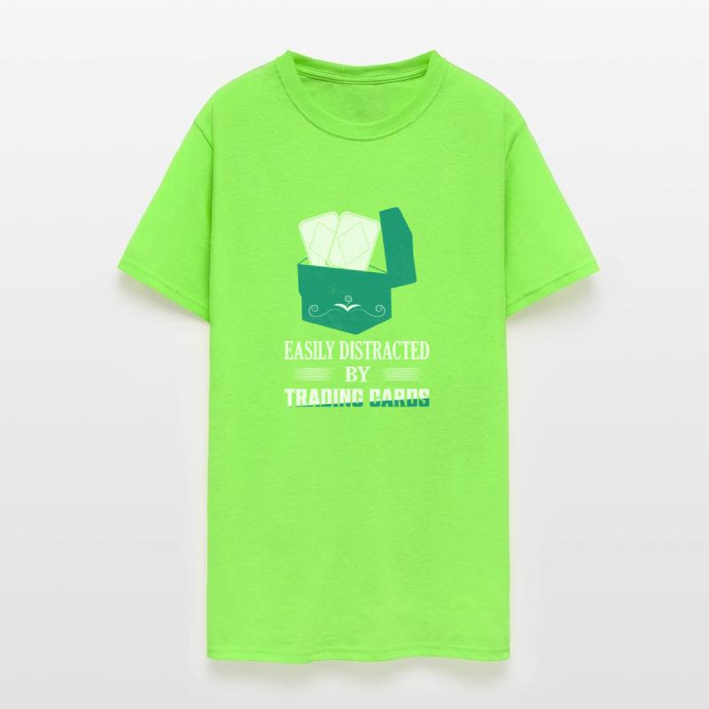 Easily Distracted By Trading Cards Card Collector