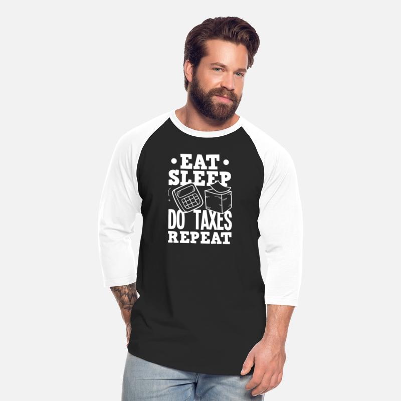 Eat Sleep Do Taxes Repeat Funny Accountant Gift