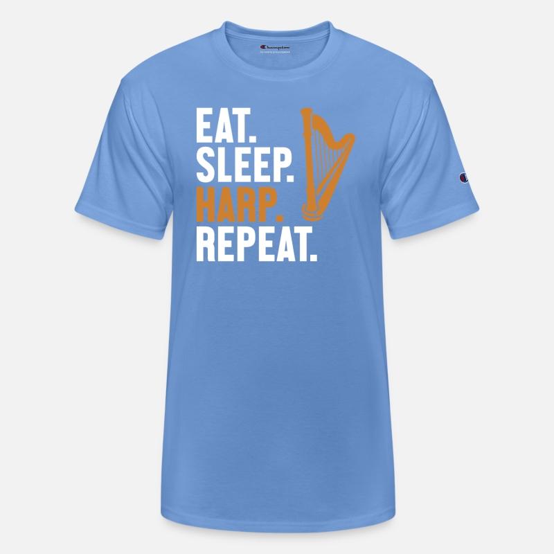 Eat Sleep Harp Repeat Harpist Konghou Pedal Harp